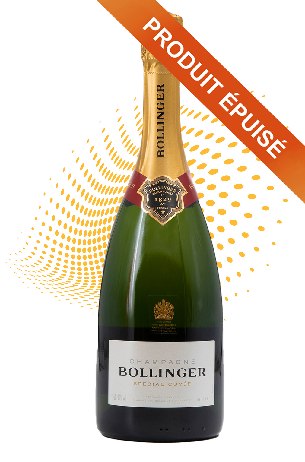 Champagne Bollinger Brut Cuvée Spéciale