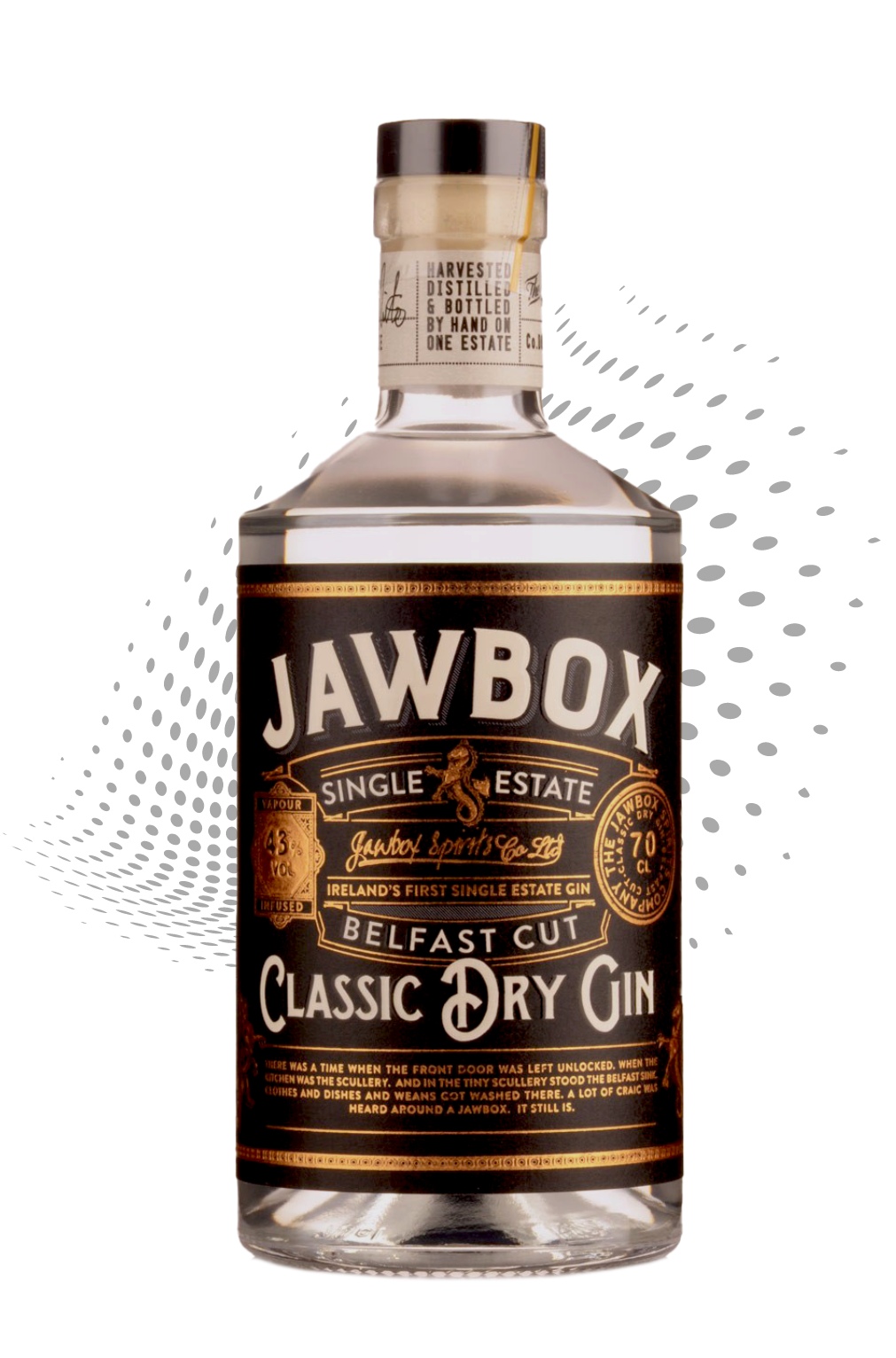 Jawbox gin irlandais